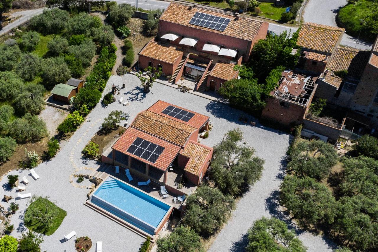 Bioagriturismo Antica Sena Milici ภายนอก รูปภาพ