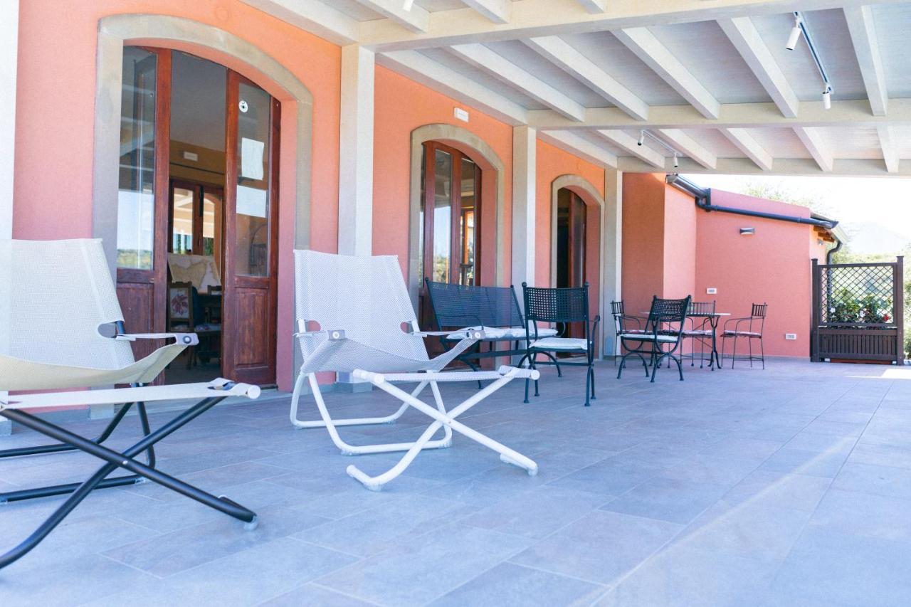 Bioagriturismo Antica Sena Milici ภายนอก รูปภาพ