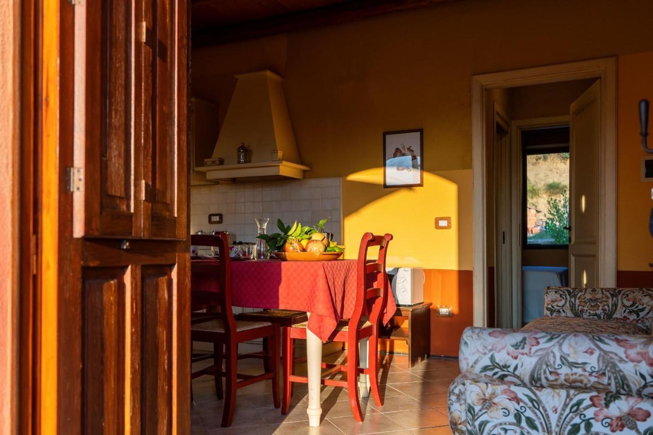 Bioagriturismo Antica Sena Milici ภายนอก รูปภาพ